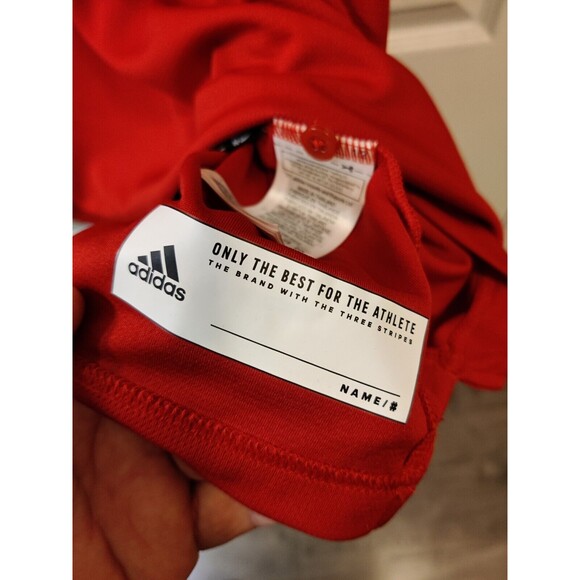 Adidas Climalite New Jersey Institute of Technology Coach Polo NWT Size XL Red - Picture 6 of 12
